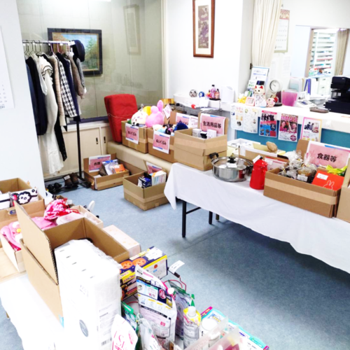 チャリティーバザー